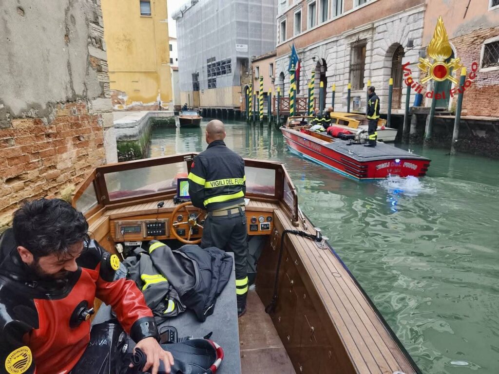 L’intervento dei Vigili del Fuoco a San Polo