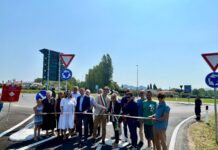 Rotatoria tra Pieve del Grappa e Fonte, inaugurata la nuova rotatoria Pieve del Grappa, Fonte, Viabilità