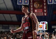 Leonardo Candi rinnova con la Reyer Venezia: il colpo che dà continuità al progetto orogranata Leonardo Candi - foto dal sito dell'Umana Reyer Venezia
