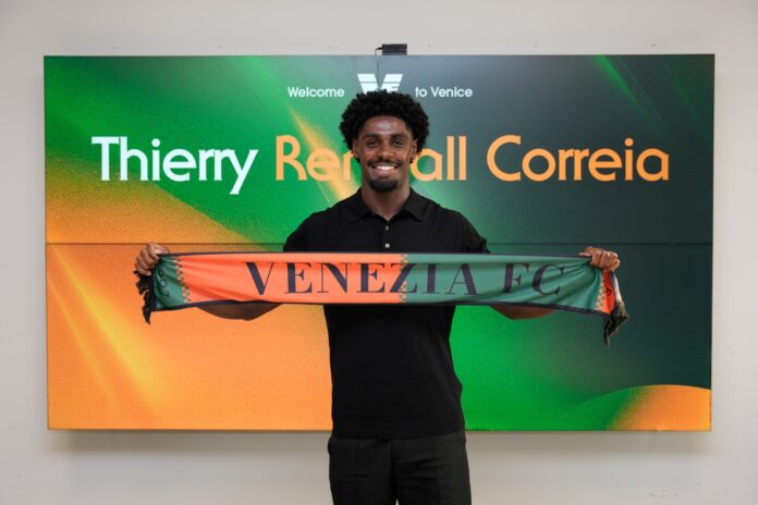 Thierry Rendall Correia al Venezia FC Thierry Rendall Correia al Venezia FC