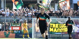 Venezia FC, vittoria in un bagno di folla Venezia FC-Dolomiti Bellunesi - foto Andrea Pattaro@Vision