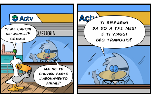 Abbonamento annuale ACTV 2026-2027 - Notizie Plus Abbonamento annuale ACTV 2026-2027 - Notizie Plus