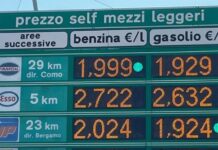 Carburanti ormai a 3 euro al litro. Allarme diesel in autostrada comprese A4 e A28 carburanti, diesel, prezzi carburanti, Codacons