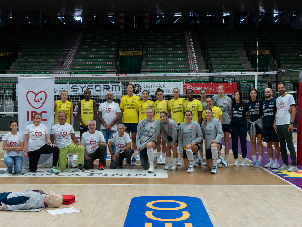 Imoco Volley, Pantere a scuola di BLSD - Notizie Plus