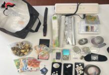 San Donà di Piave, allarme durante la registrazione in hotel: 28enne arrestato con cocaina e hashish La droga sequestrata dai Carabinieri di San Donà di Piave a seguito dell'arresto