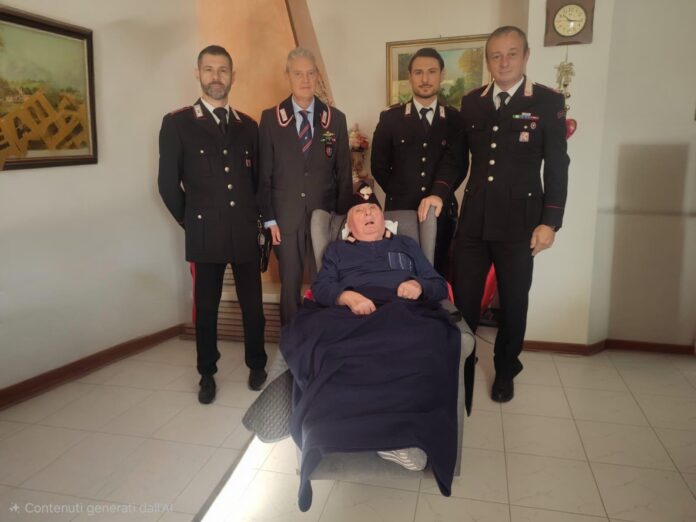 Nervesa della Battaglia: l'ex vicebrigadiere Dossi compie 90 anni. Nervesa della Battaglia: l'ex vicebrigadiere Dossi compie 90 anni.