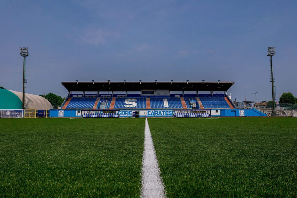 Sportitalia Arena di Carate Brianza, confermata come sede di Folgore Caratese-Treviso del 17 ottobre 2026.