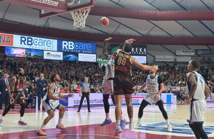 Umana Reyer Venezia-Nutribullet Treviso Basket - Foto Notizieplus Umana Reyer Venezia-Nutribullet Treviso Basket - Foto Notizieplus