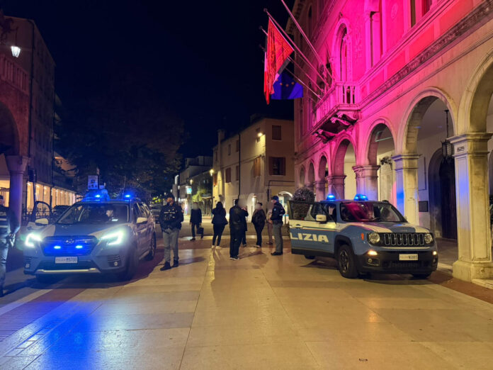 Controlli a Mestre tra via Palazzo e via Piave Controlli a Mestre tra via Palazzo e via Piave